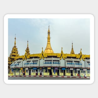 Sule Pagoda. Rangoon Sticker